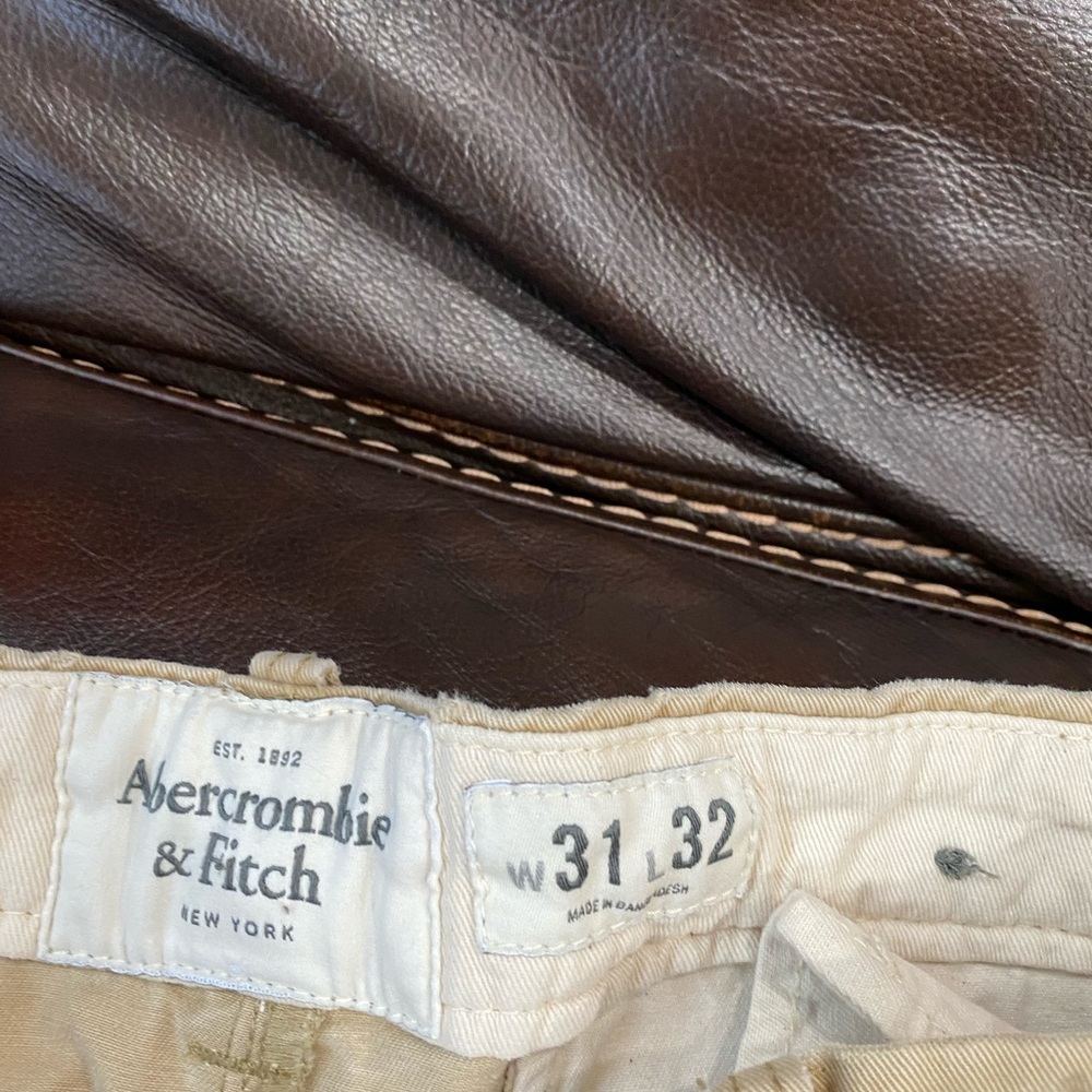 Abercrombie and Fitch khaki men’s pants
